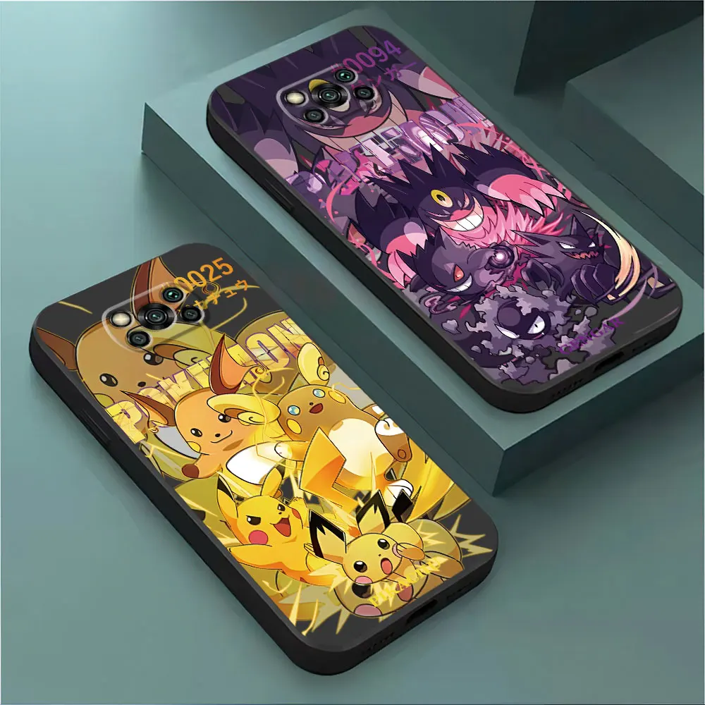 Мягкий чехол из ТПУ для телефона Xiaomi Poco X4 Pro 5G C50 C51 F1 X3 NFC M5 M4 GT C40 M3 F5 P-Poke-Монс G-Gen-gar