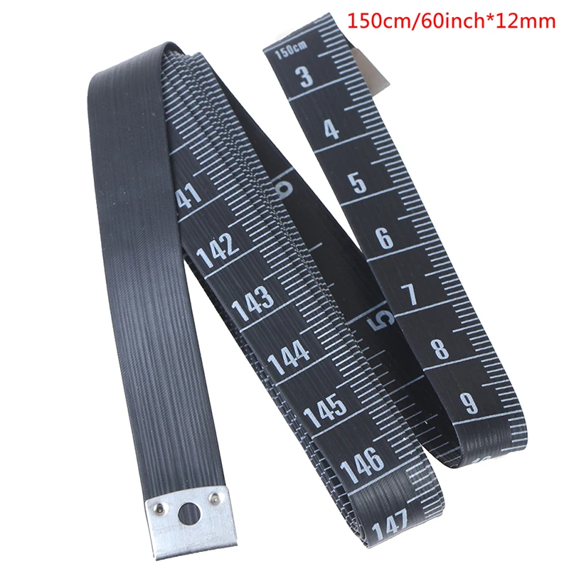 

Измеритель рулетки для шитья, 1,5 м, мерная лента для шитья, мерная мягкая черная лента для шитья