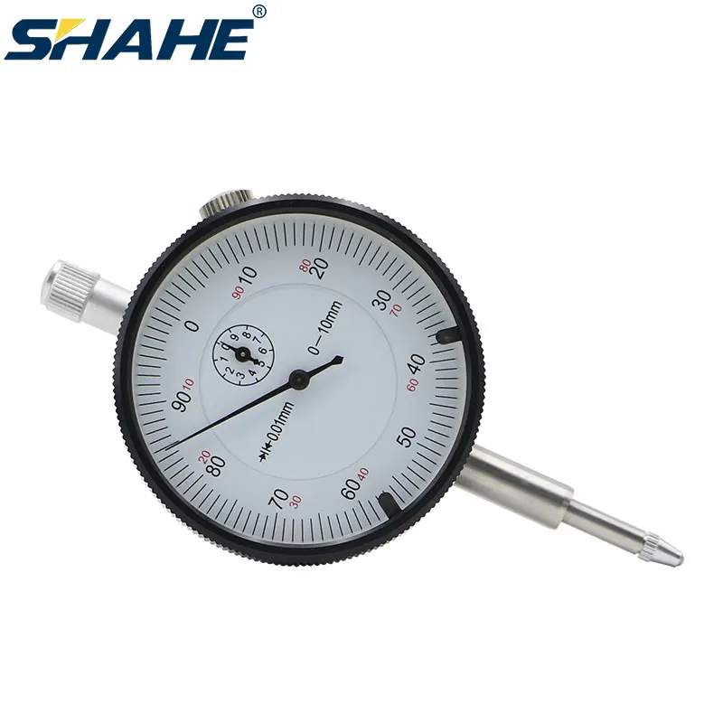 

0.01mm 0-10mm Dial Indicator Gauge Meter precision dial indicator Resolution Measurement Instrument Dial Indicator Gauge