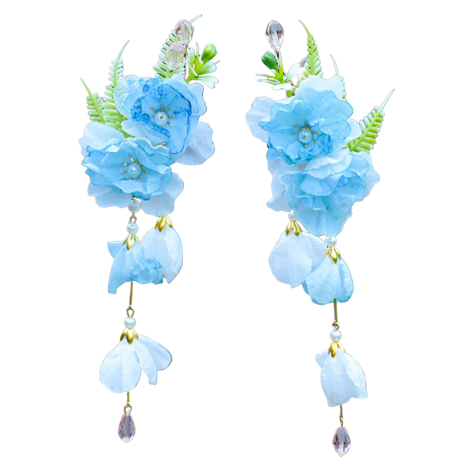 

Female Vintage Classic Hair Clips Handmade Forehead Hairpins Hair Jewelry for Bridesmaid Wedding Dating Shopping Newly