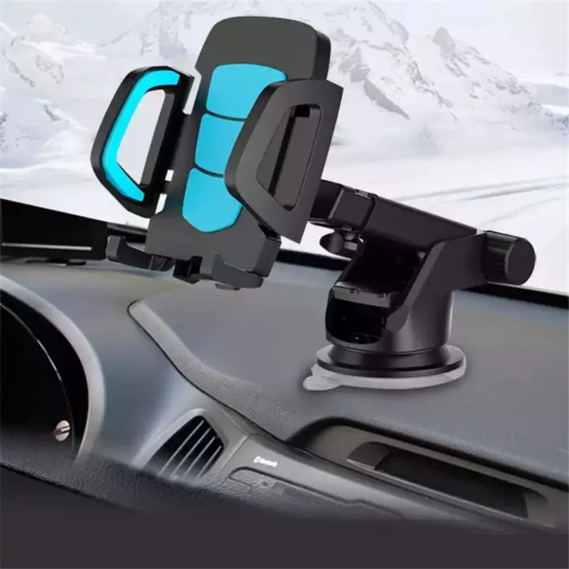 

Sucker Car Phone Holder Mount Stand GPS Telefon Mobile Cell Support For iPhone 13 12 11 Pro Max X 7 8 Xiaomi Huawei Samsung