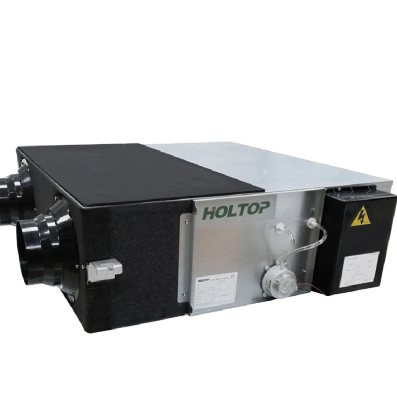 

Holtop Home ventilation HRV ceiling suspended ERV Air recuperator Air to Air heat exchanger energy recovery ventilation