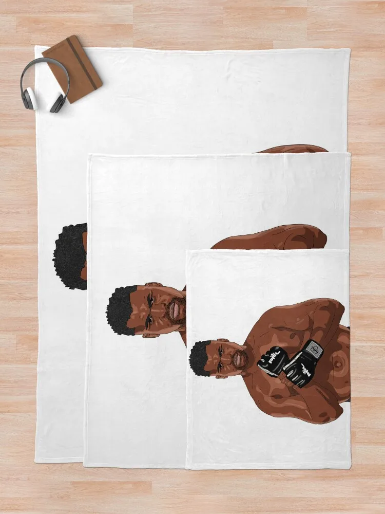 Фрэнсис Ngannou PFL Художественный дизайн Плед Фланелевая ткань Постельное белье