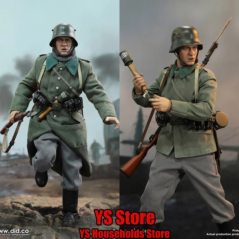 DID D11014 1/6 Вторая мировая война я армия Пол Бауманн подвижный человек солдат все