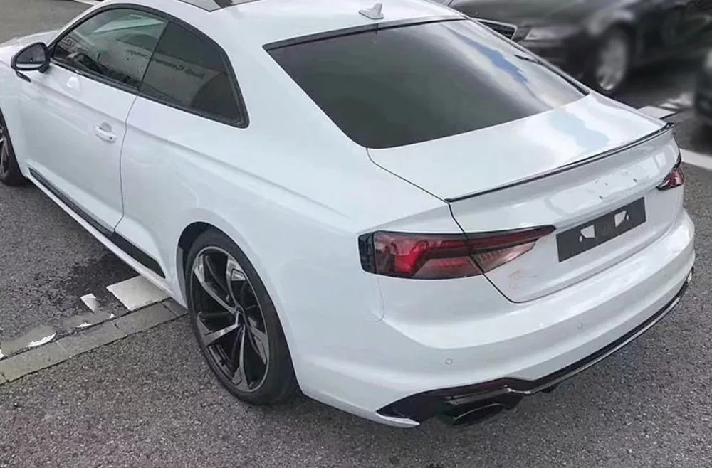 Задний спойлер из углеродного волокна для багажника FRP Prime крылья Audi A5 S5 седан 4