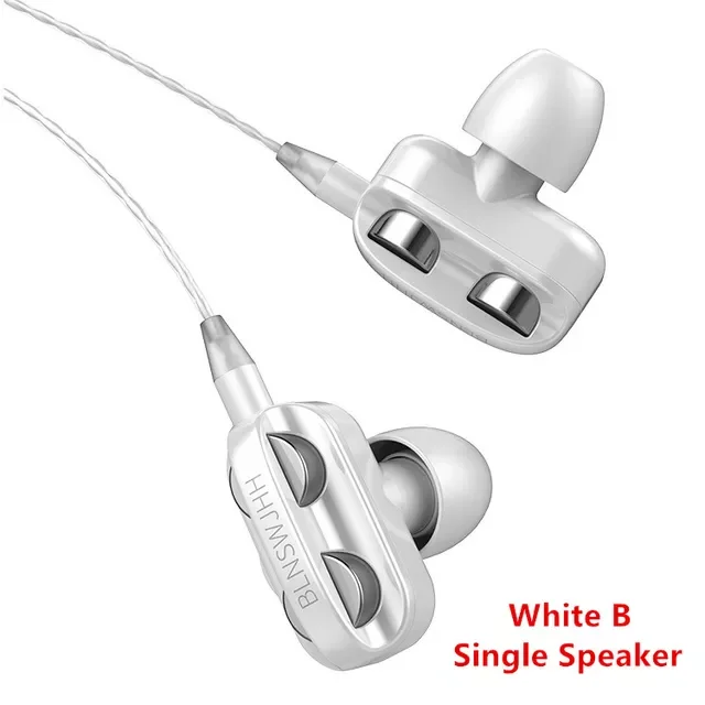 

Earphones Wired In Ear 3.5mm For Computer iPhone Samsung Xiaomi Earbuds Dual Drive Stereo Sport Gamer Headset Handfree SUPER DEA