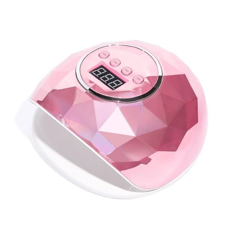 

78W UV Lamp Nail Dryer Colorful Mirror Diamond Nail Lamp Pro UV 39LEDs Nail Gel Quick Dry Device for Manicure Timer LCD Display