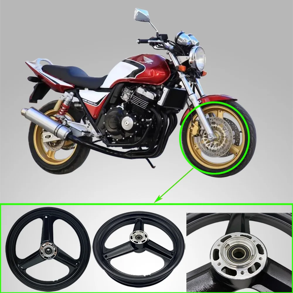 

CB400 1992-1998 motorcycle wheel hub for Honda CB400 92 93 94 95 96 97 98 front hub tire steel ring