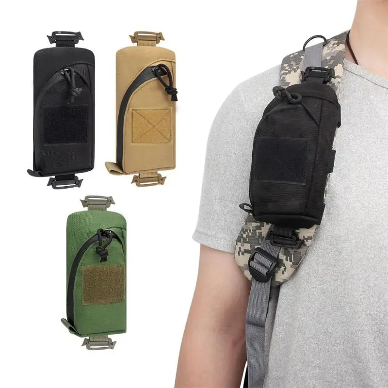 

Tactical Molle Pouch Military EDC Tool Bag Phone Pouch Hunting Accessory Bag Shoulder Strap Pack Compact Bag For Outdoor Hiking