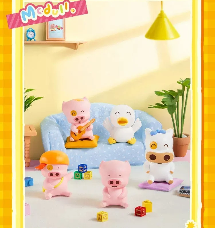 X11 McDull and Friends: Серия «Сидят вместе» — Коллекционная мини-фигурка в слепой коробке, украшение для автомобиля и рабочего стола, подарок для девочек, предзаказ (art.: 3920dadc81af6) - 3920dadc81af6
