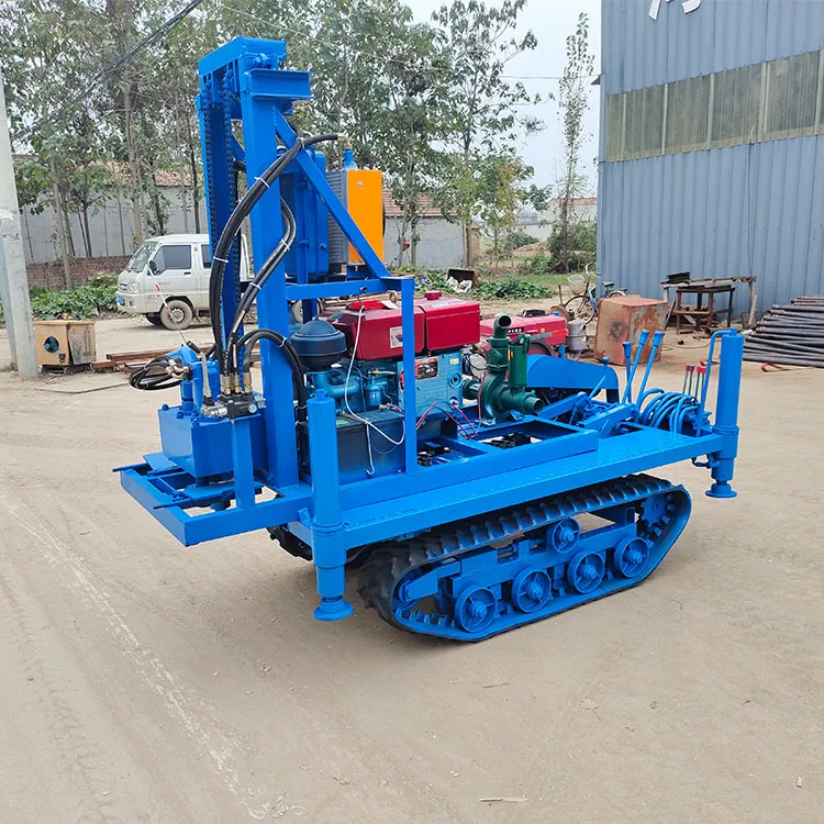 

Yugong 100M Automatic Borewell Water Well Drilling Machine Hydraulic Portable Diesel Water Well Drilling Rig with crawler