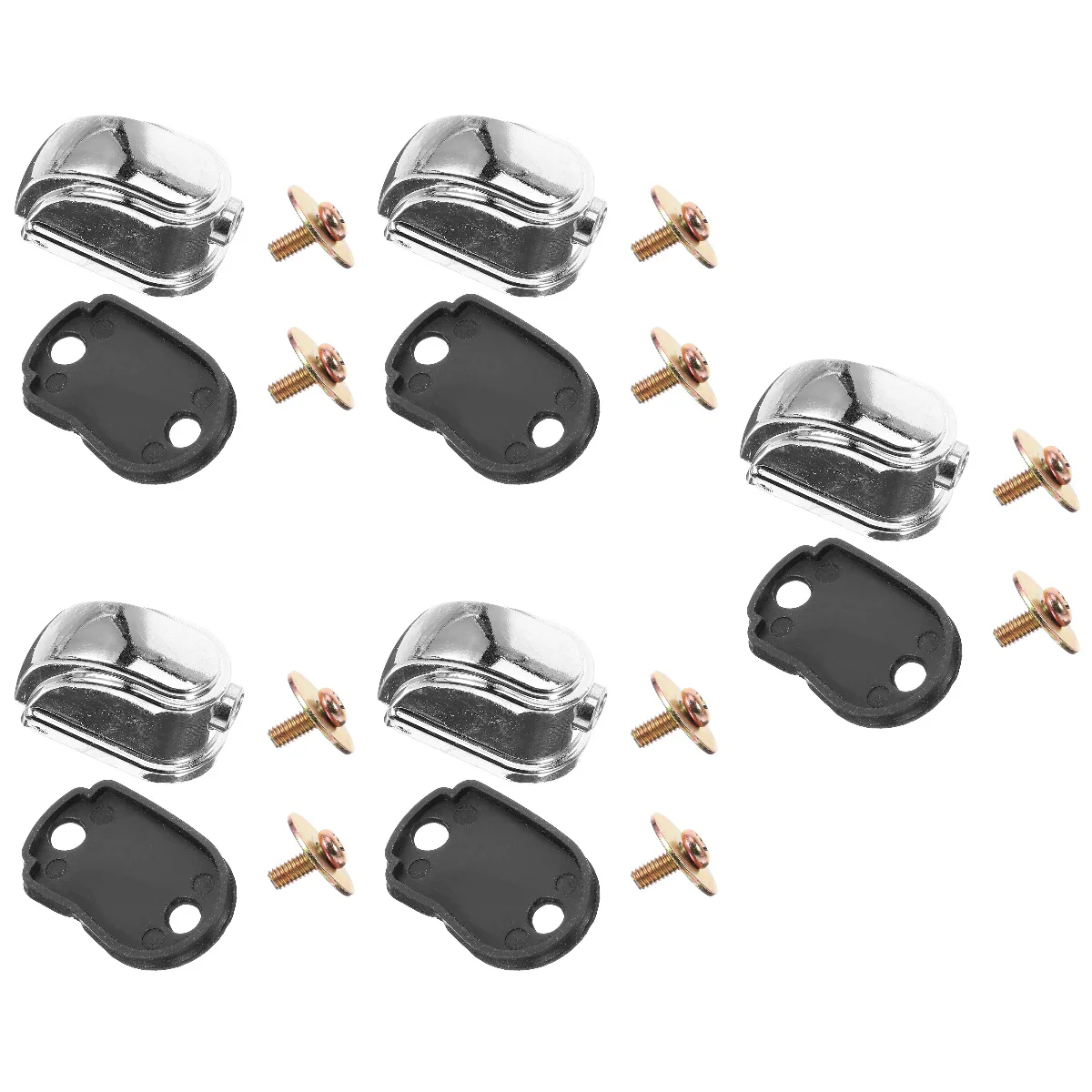 

25 Pcs Drum Set Ear Durable Lugs Percussion Accessories Iron Metal Snare Claw Hook Connectors