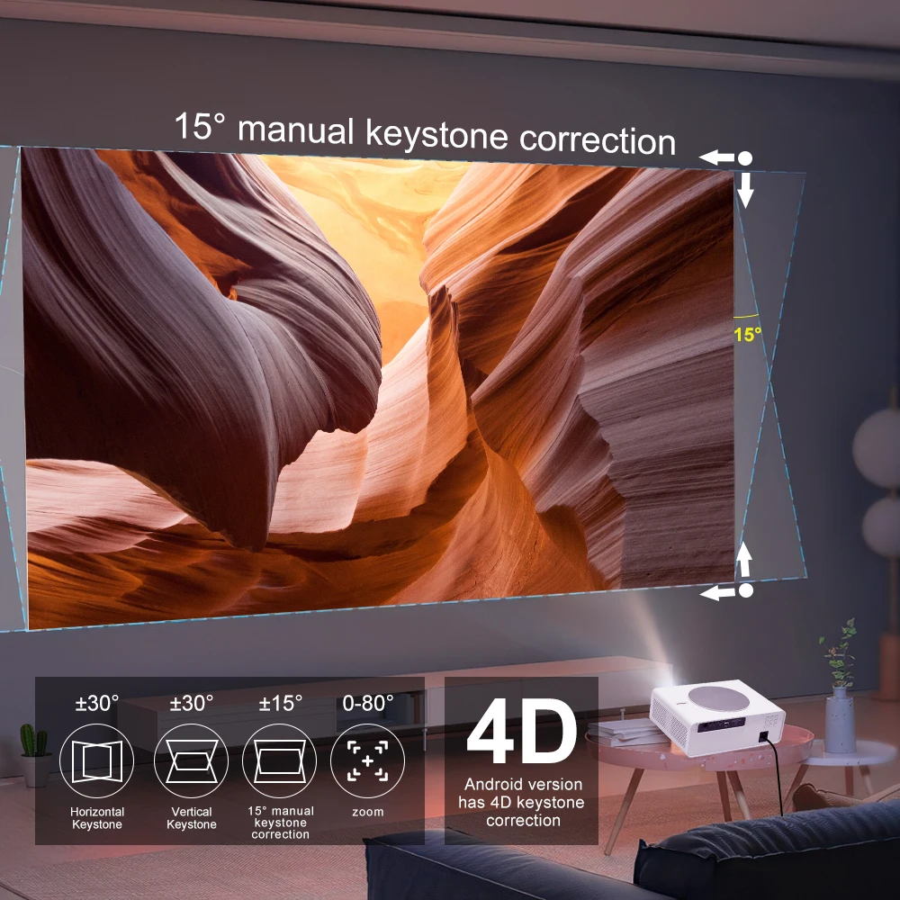 TouYinger Q10 проектор Full HD домашний кинотеатр 12000 люмен светодиодный 4K проекторы Wi-Fi