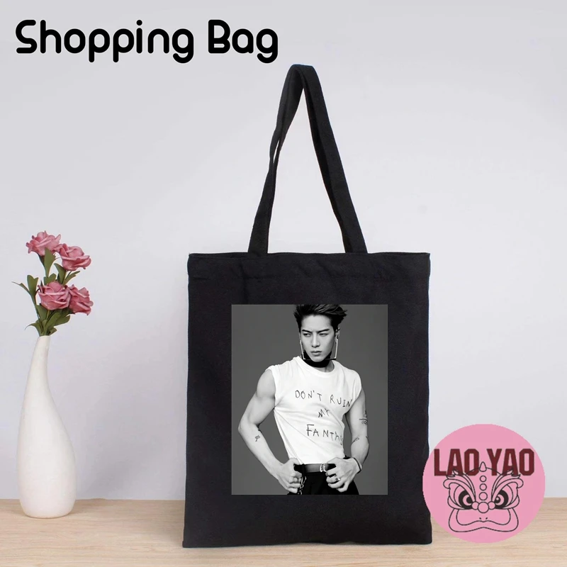 Сумка для шоппинга в подарок на день рождения Pop Singer сумки-шопперы женщин Wang