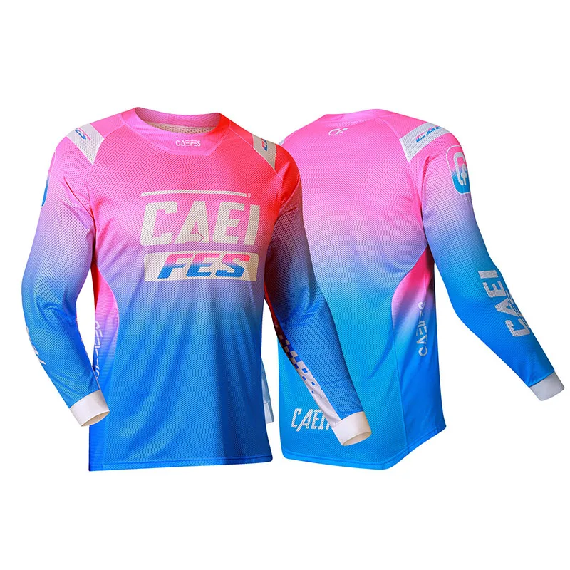 

2022 Motocross Mountain Enduro Bike Clothing Bicycle Moto Downhill T-shirt ETBIKE Women Men Cycling Jersey MTB Shirts BMX