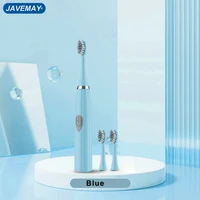 sonic electric battery type toothbrush for adults children ultrasonic automatic whitening ipx7 waterproof 3 brush head