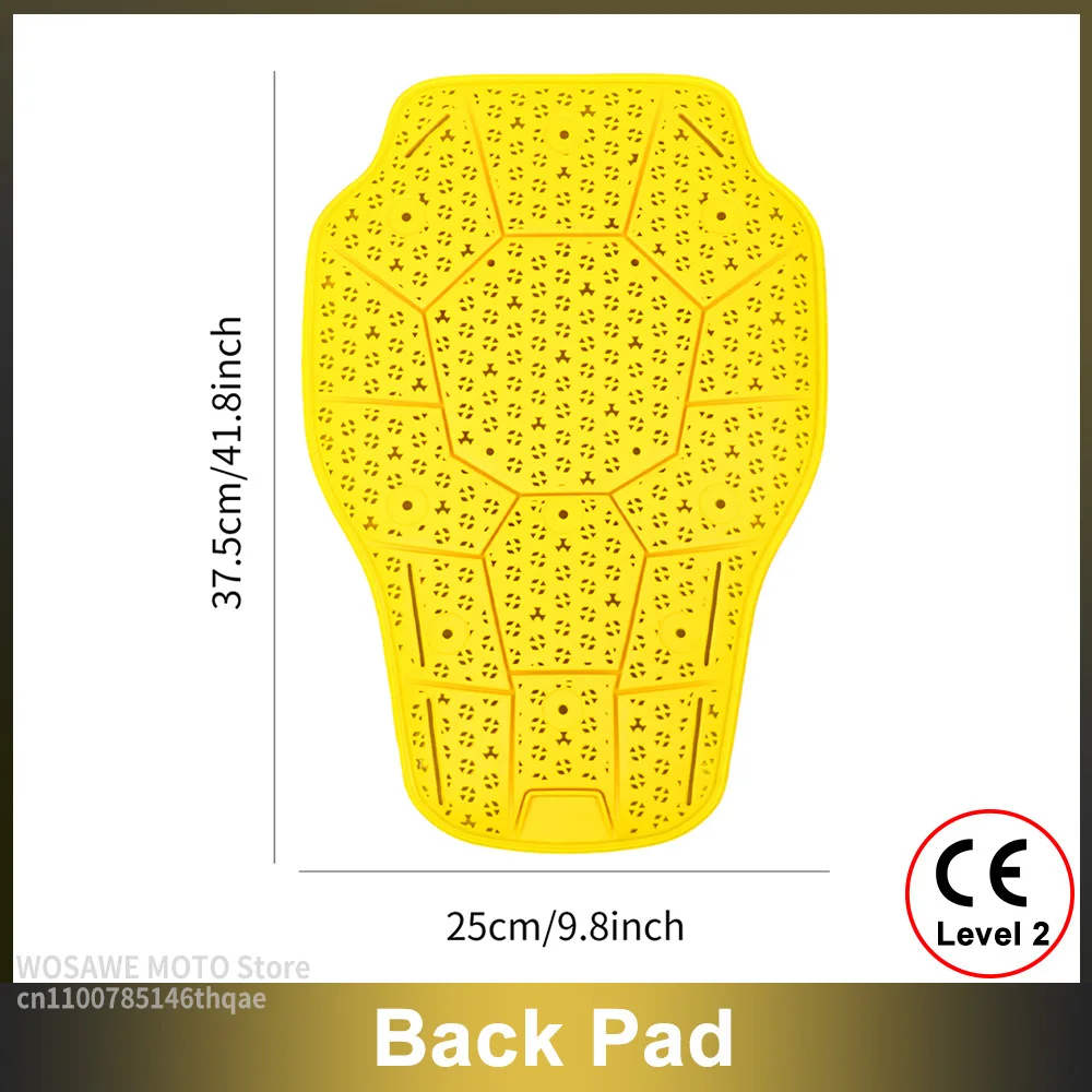 

Защита Спины Для Мотоцикла WOSAWE CE Level 1/2, Универсальная Вставка Для Защиты Тела При Мотокроссе, Унисекс, Мотоэкипировка