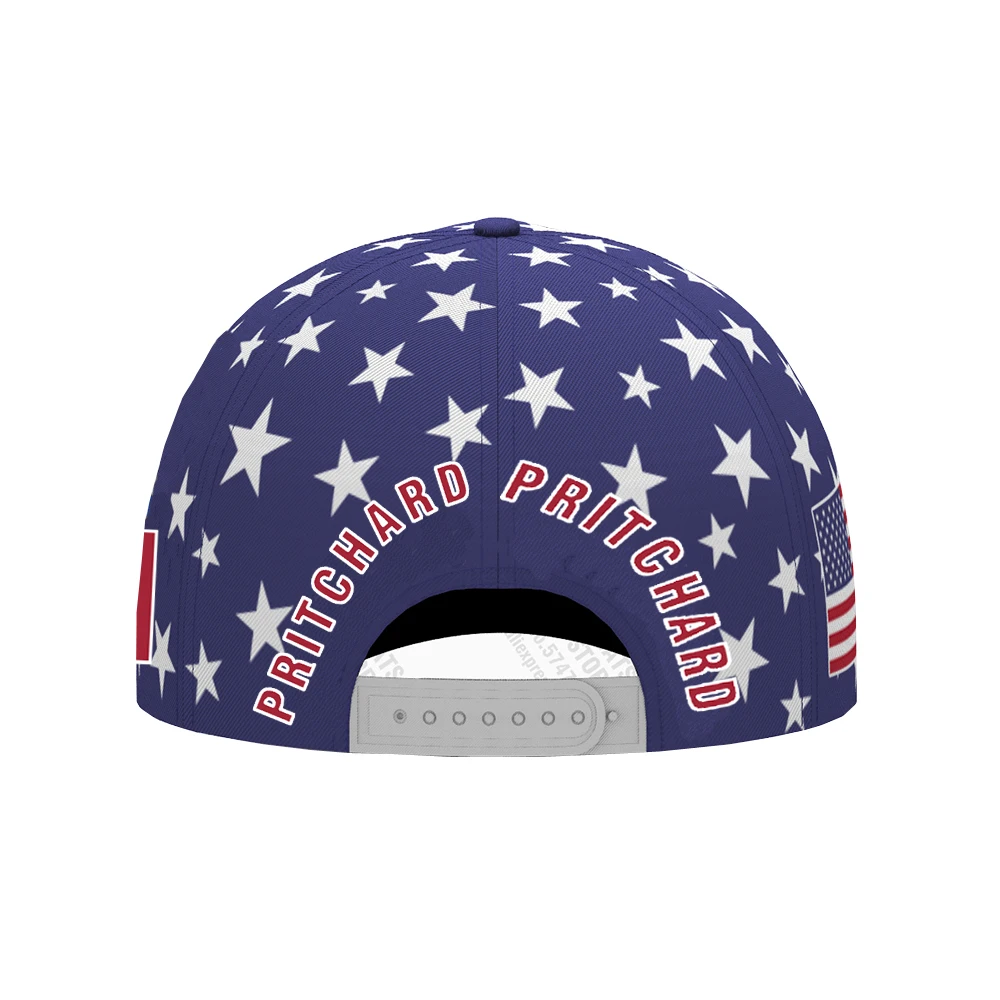 Американская бейсболка индивидуальное имя номер логотип команда Pritchard