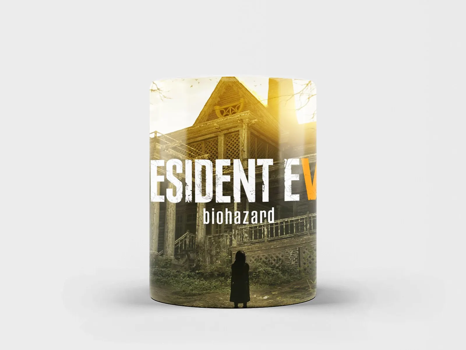 Кружка с принтом рисунком Resident Evil Резидент Эвил Альсина Димитреску |