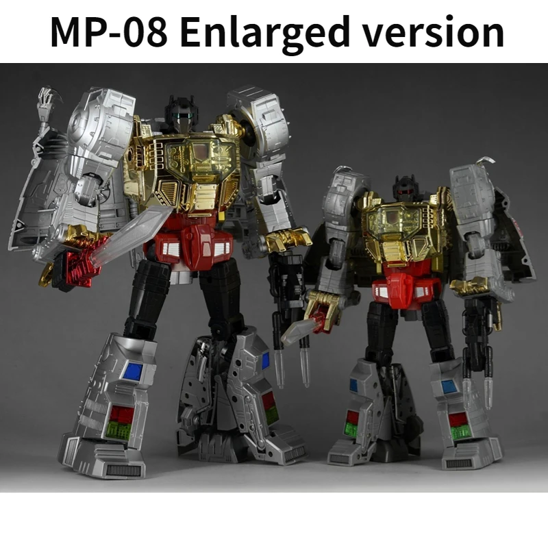 In Stock Transformation MP-08 MP08 Grimlock KO Enlarged Version Figure 29CM 11.4inch Action Figures Toy Gift Collection Hobby