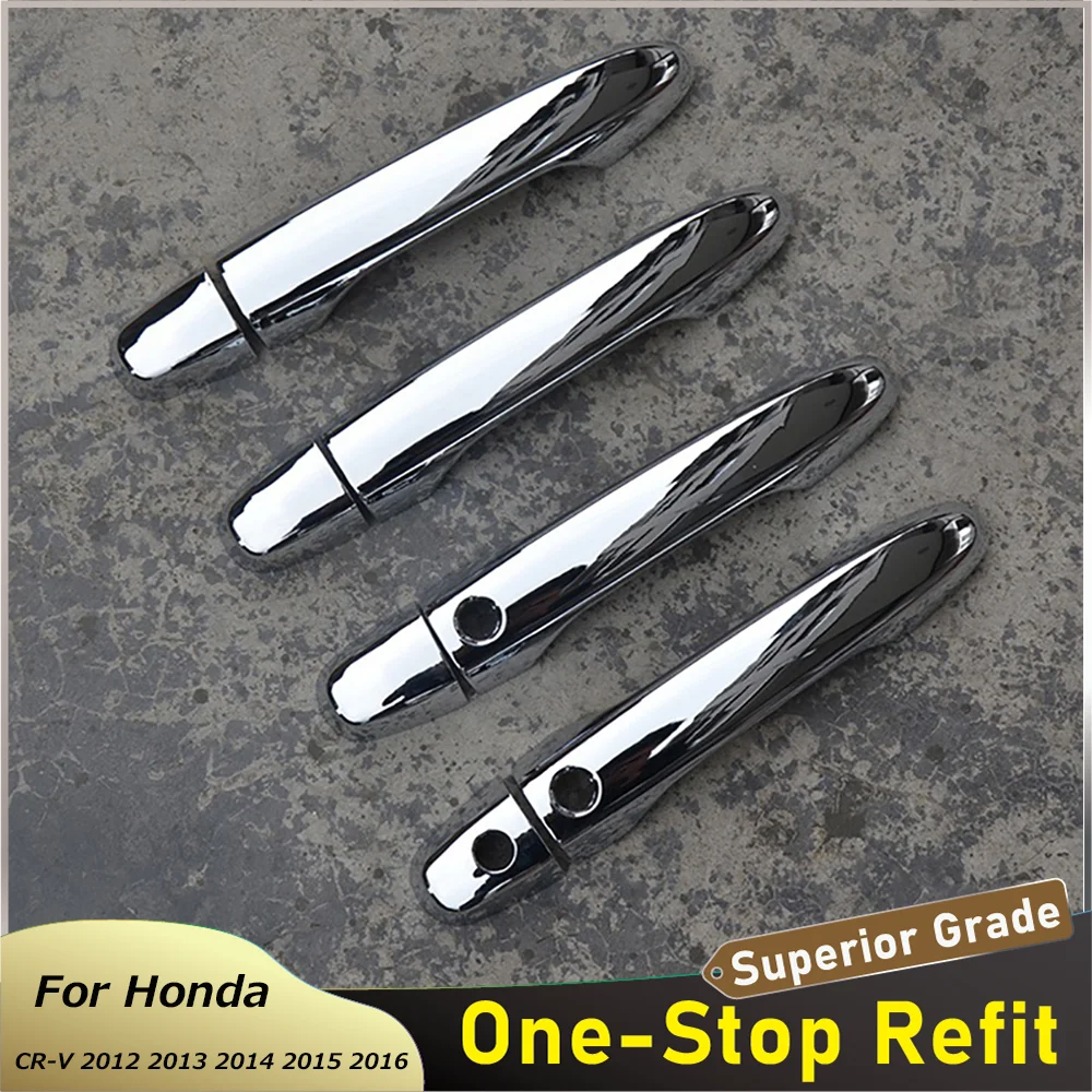 Хромированные наклейки ABS для Honda Наружная ручка двери автомобиля 2012 2013 2014 2015 2016 |