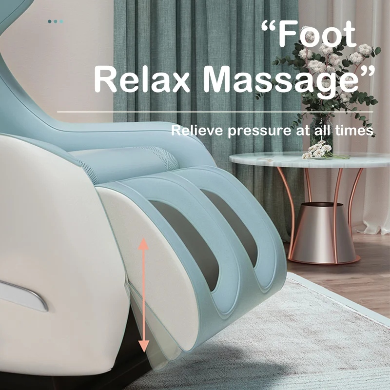 Luxe Elektrische Leisure Massage Stoel Zero Gravity Intelligente Многофункциональный Bluetooth Muziek U-Vormig Kussen + s для