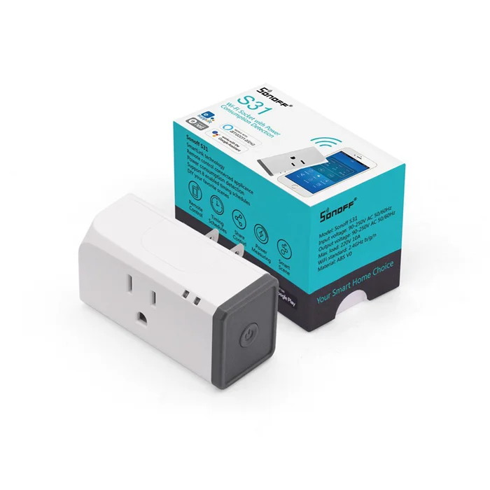 

Смарт-розетка Sonoff S31, 15 А, с таймером