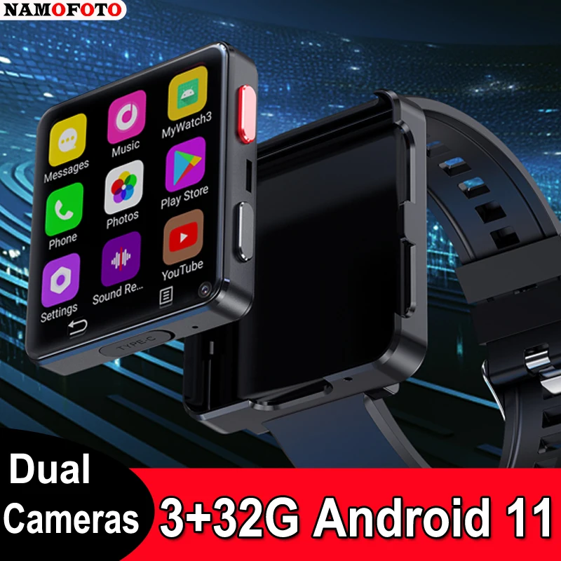 Смарт-часы NAMOFOTO 2 64 дюйма 3 + 32 ГБ 4 цвета