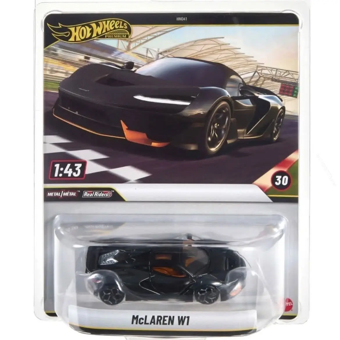 Фото Hot Wheels Premium HMD41-K Toyota Tacoma McLaren W1 Porsche GT3 RS 1969 Camaro Pro 1:43 Коллекционная модель автомобиля из литого металла, подарок для коллекционеров. №4