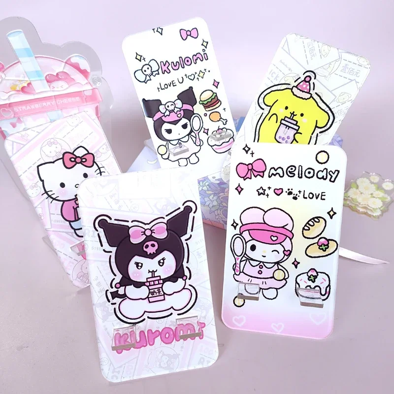 

Anime Sanrio Kuromi New Mobile Phone Holder Kawaii HelloKitty Mymelody Cinnamoroll Dormitory Home Use Cartoon Cute Birthday Gift