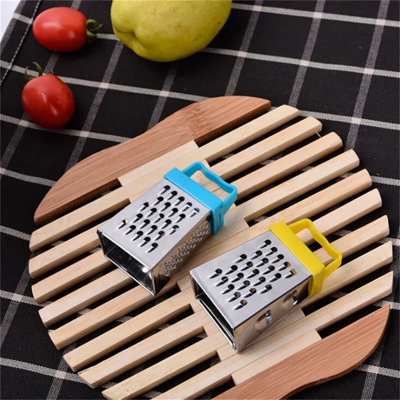 Mini Four-sided Manual Vegetable Spiral Slicer Chopper Slicer Cheese Grater Clever Cutter Kitchen Tools Stainless Steel Planer