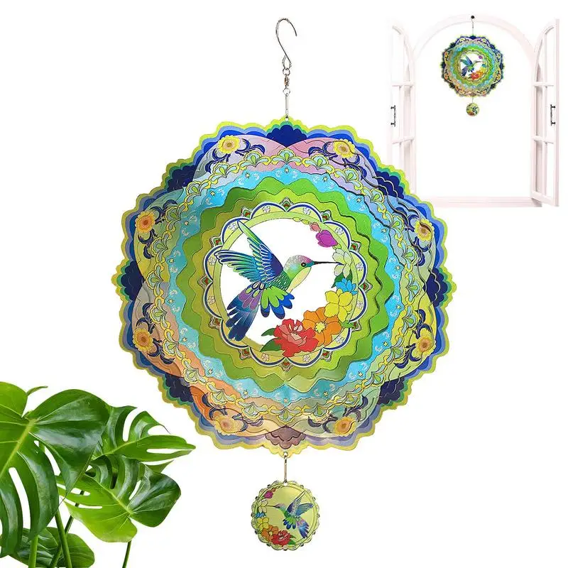 

Wind Chimes Outdoor Bird Outdoor Wind Spinner Chime Bird Wind Chimes For Outdoor Yards Gardens Trees Windows Backyards Balconies