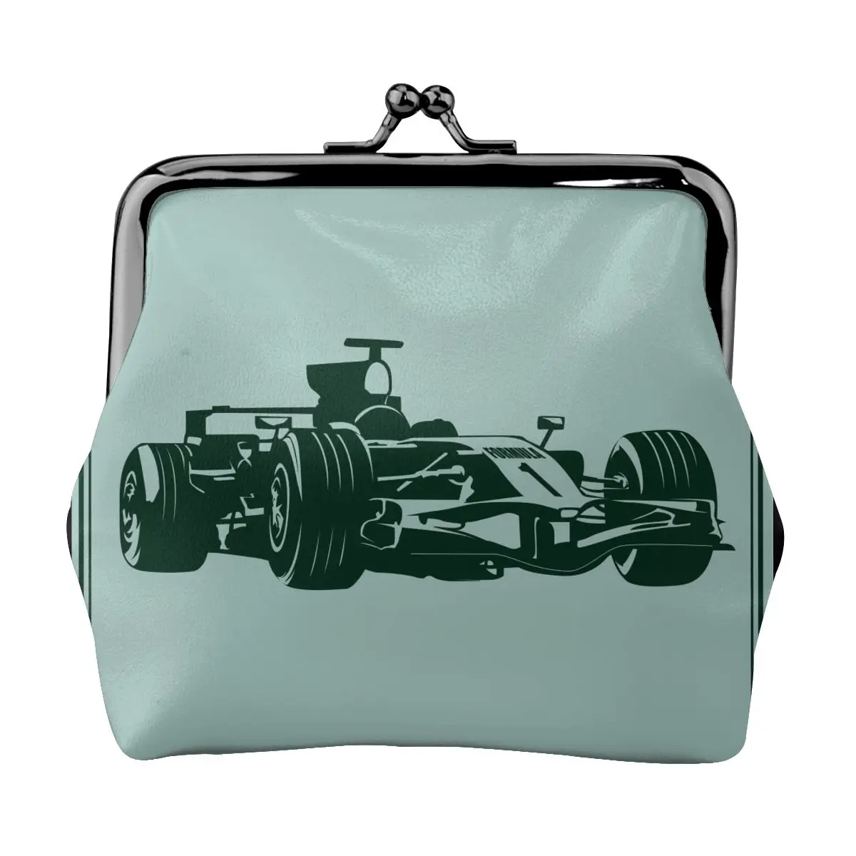 

Women's Wallet Short Coin Purse Wallets For Woman Card Holder Vintage Race Car