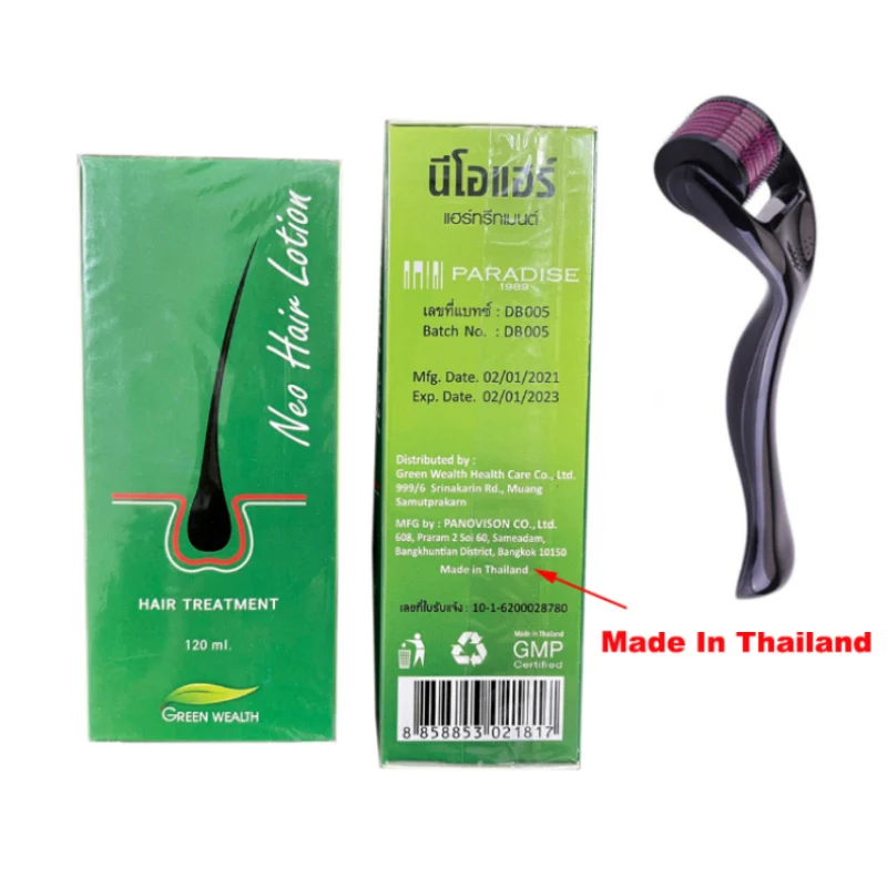 

120ml Thailand Original NEO Hair Lotion Regenerative Hair Growth Root Nutrition Organic Lotion Anti-fall Care Serum Spray