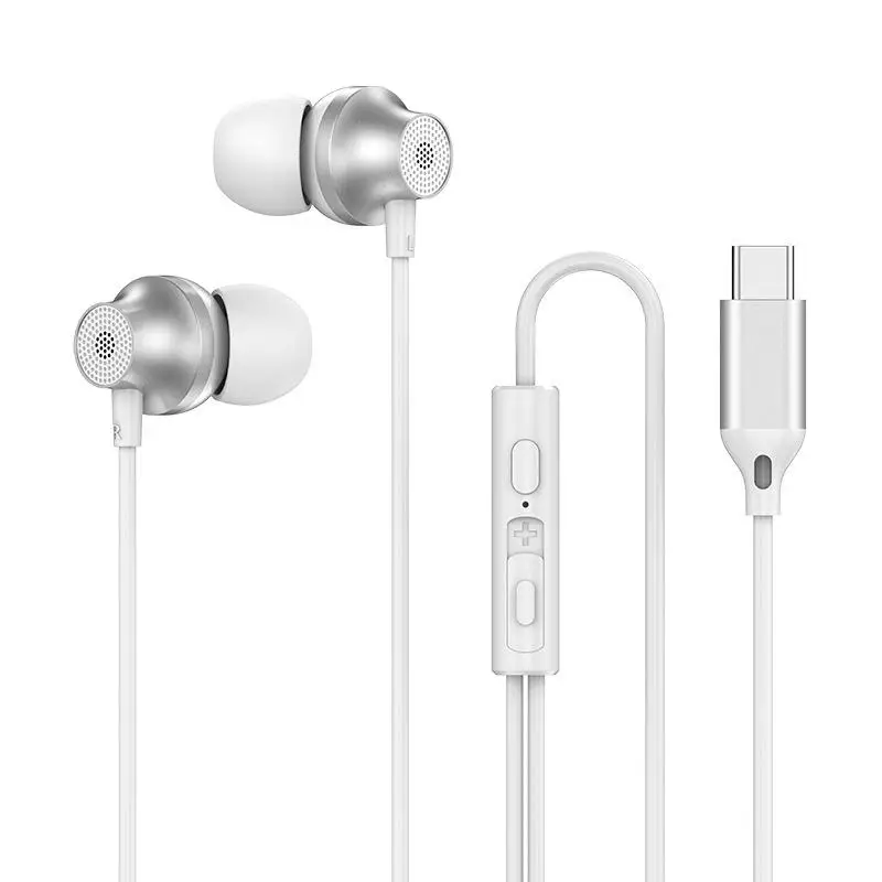

Наушники-вкладыши с разъемом USB Type-C и медным Драйвером