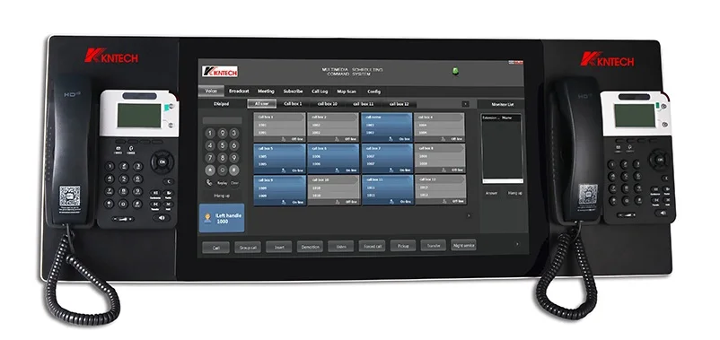 KNTECH IP PBX системный блок управления программным обеспечением