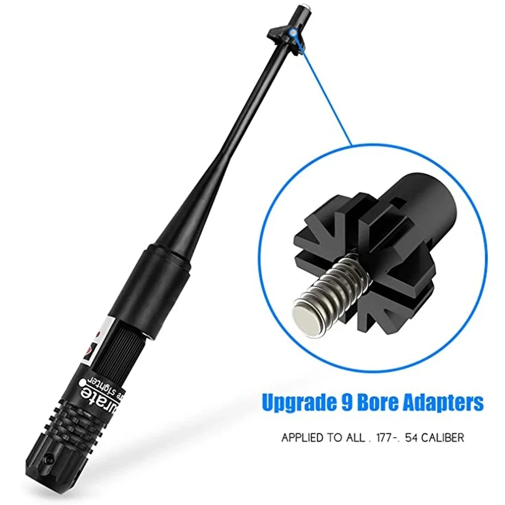 Винтовка с красным лазером комплект коллиматора коробкой лазерный прицел