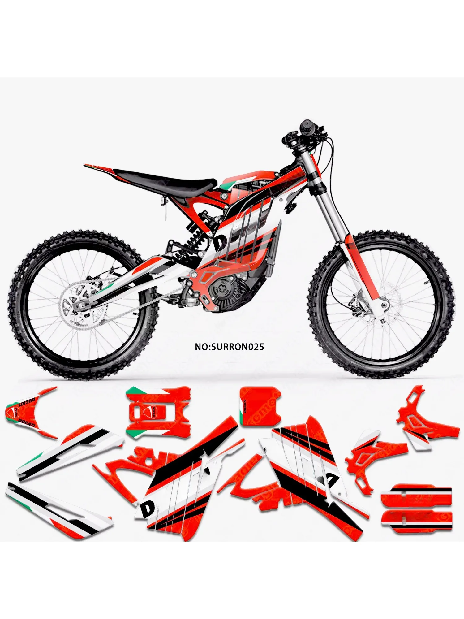 Наклейки на корпус велосипеда SUR-RON светильник bee X/S