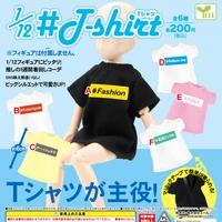 original genuine japanese anime cute capsule toys yell 112 t shirt mini short sleeve doll clothes kawaii kids girls gift