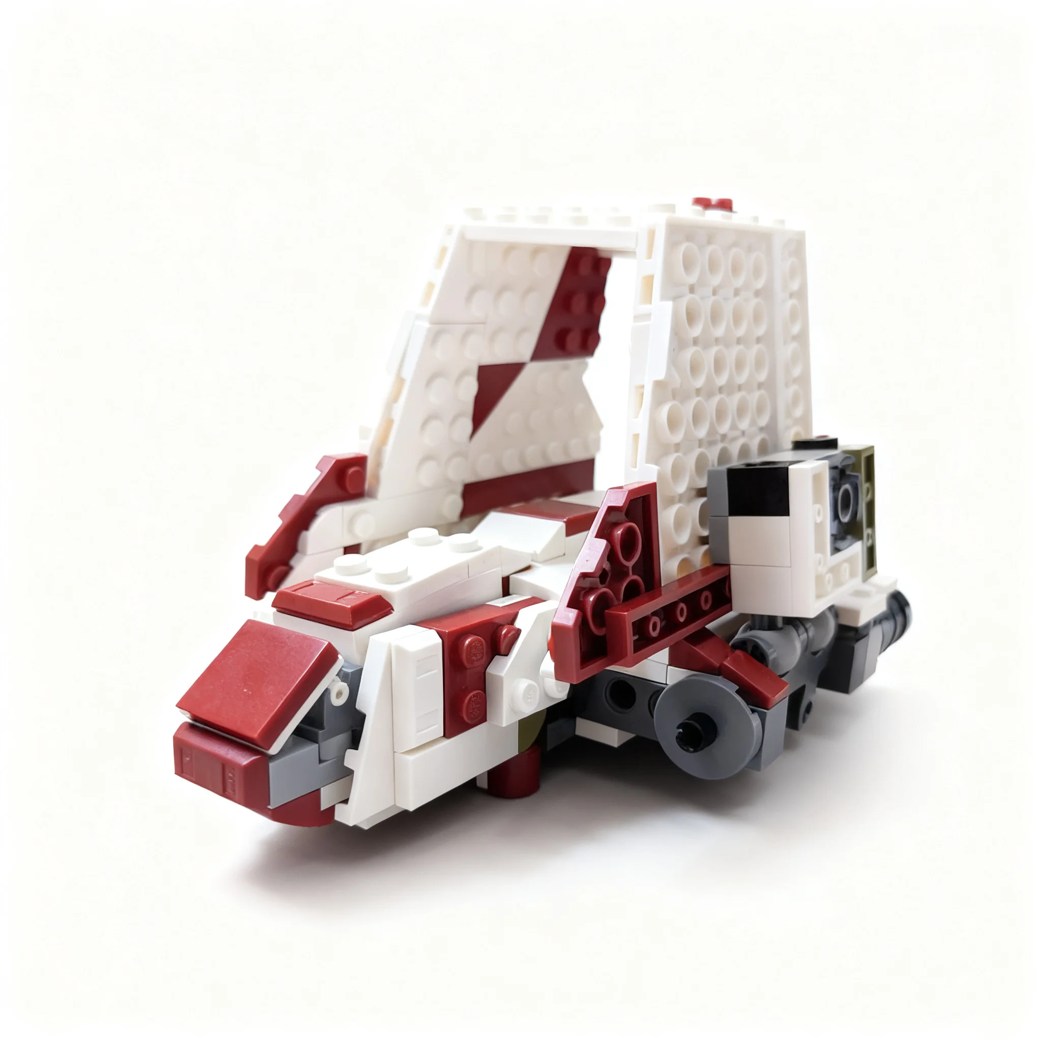 Фото 235 деталей MOC: Конструктор «Космический шаттл класса Nu Attack» (модель Alt Star Battle) — развивающая игрушка для детей, рождественский подарок №3