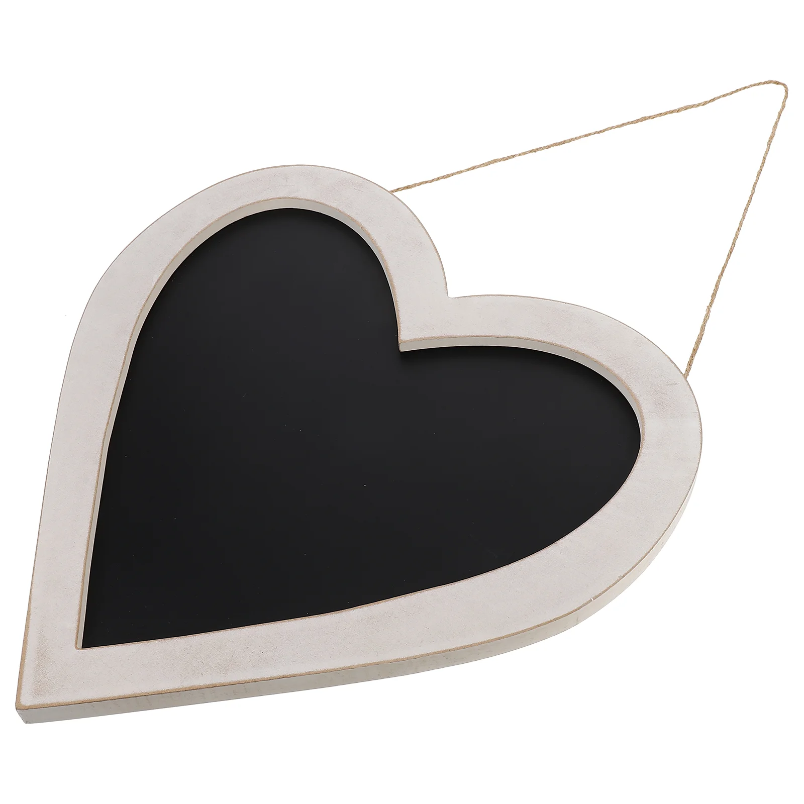 

Chalkboard Hanging Sign Mini Message Board Blackboard Signs Memo Chalkboards Wedding Labels Tags Shaped Heart Wall Door Plaque