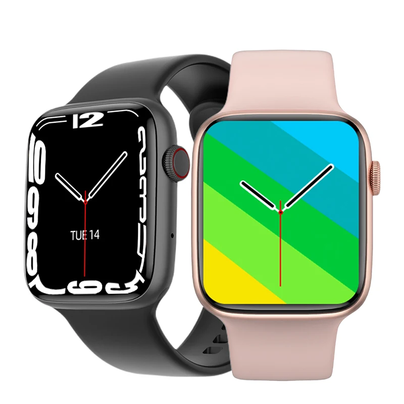 

New Smart Watch Wireless Charging Smartwatch Bluetooth Call Watches Men Women Fitness Bracelet Custom Watch Face For Android iOS
