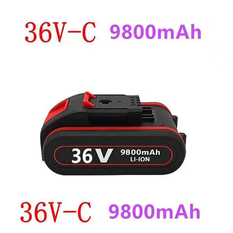 

21V/36V New Universal Rechargeable Lithium Ion Power Tool Battery 9800mAh, Special for Electric Screwdrivers and Electric Drills