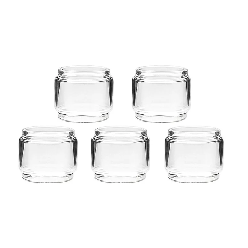 

5PCS YUHETEC Bubble Replacement Glass Tank For Digiflavor Siren 3 GTA/Pharaoh RTA/Torch rta/Themis RTA
