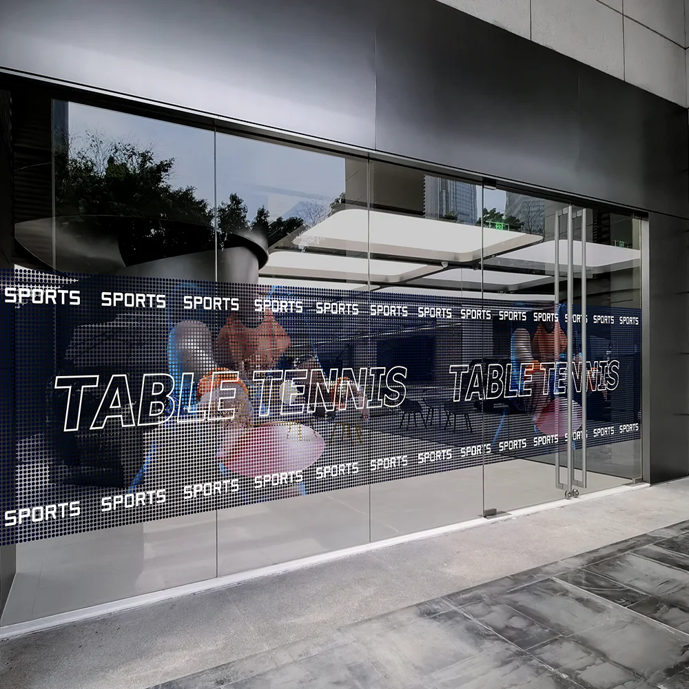 QiAds на заказ оконное стекло для медицинского клуба конфиденциальная пленка