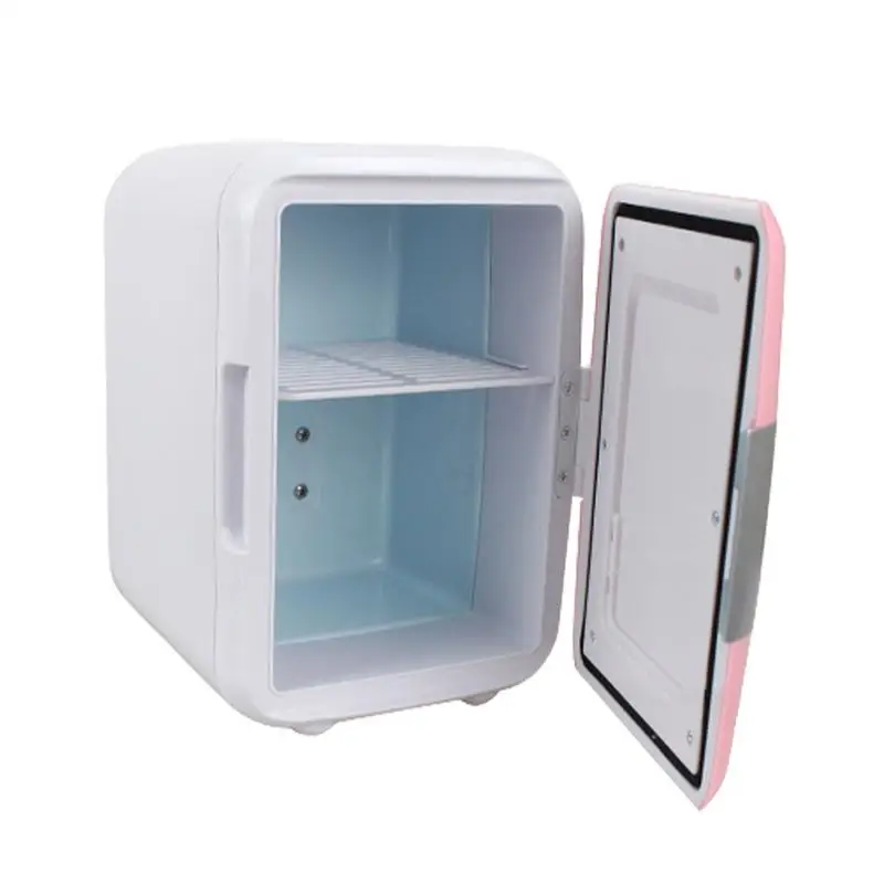 

Mini Personal Refrigerator Small Dorm Refrigerator 4 Liter Cosmetic Fridge Mini Desk Fridge Cooler And Warmer For Skin Care