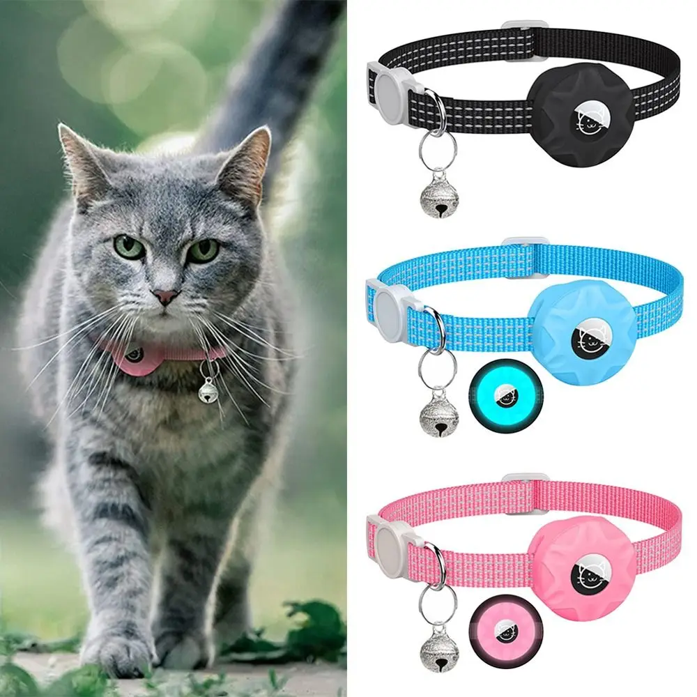 

Puppy With GPS Adjustable For AirTag Accessories Anti-lost Collar Pet Collar For Apple Airtags Holder Tracker Box