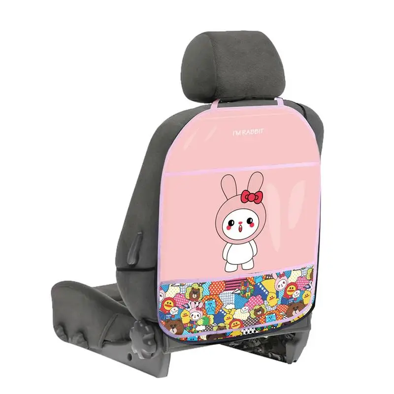 

Милый детский автомобильный противоударный коврик, мультяшный защитный чехол на спинку сиденья автомобиля, водонепроницаемый противоударный коврик для автомобиля, коврик для автомобиля