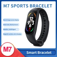 m7 smart watch men women smart bracelet messages push fitness tracker heart rate blood pressure monitor color screen wristbands