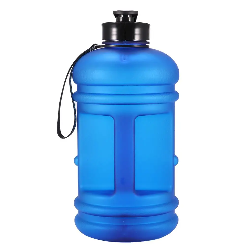 

2200ml Water Bottle Camping Hiking Traveling Backpacking Drink Kettle Office Hotel Reusable Container Drinkware Blue